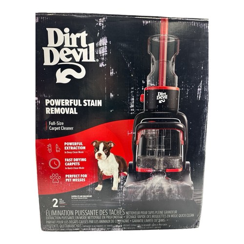 Dirt devil upright - upright, corded